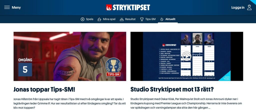Svenska Spel Stryktipset